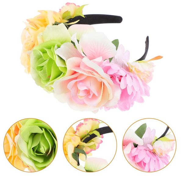 

decorative flowers & wreaths 1pc attractive headband unique headdress hairband party gift