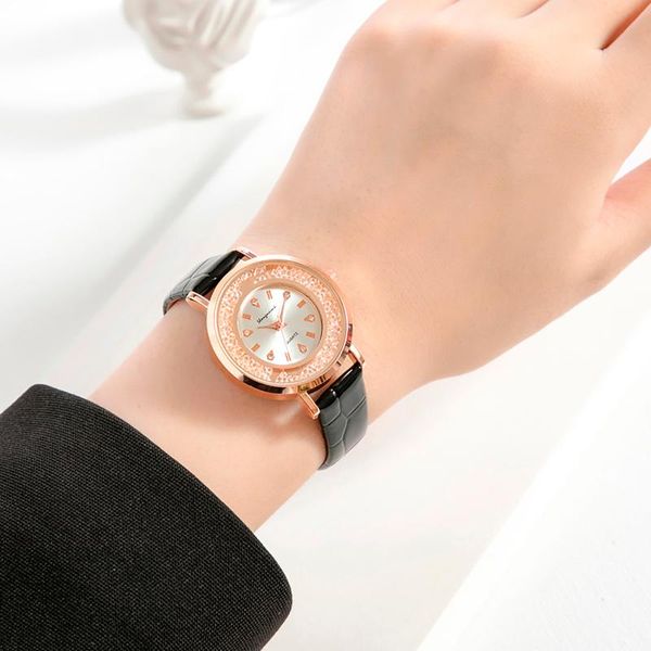 

wristwatches fashion women watches simple vintage leather strap luxury analog quartz wristwatch bracelet zegarek damski relogio feminino#35, Slivery;brown