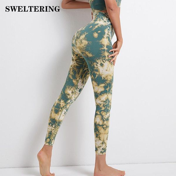 

tie dye push up seamless legging solid high waist yoga pants gym sports clothing workout leggings for fittness leggings tights