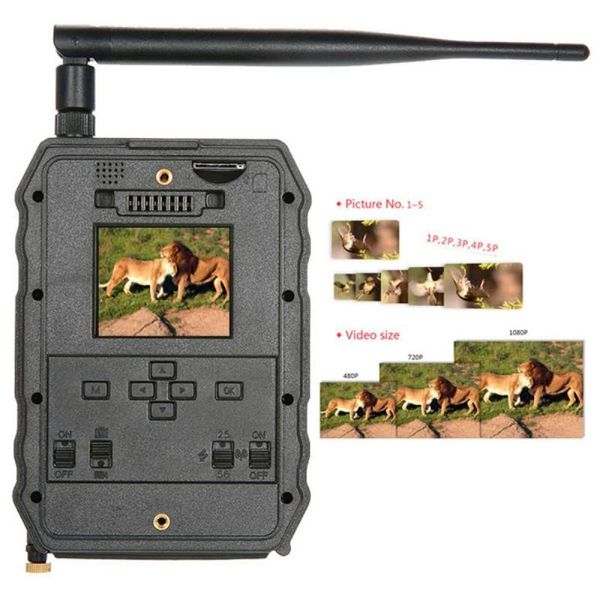 

trail camera pir infrared hunting camera hd 1080p night vision surveillance tracking cams for monitoring farm animals warehouse