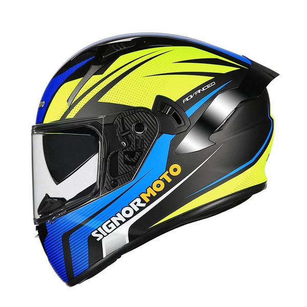 

motorcycle helmets full face helmet professional motorbike racing dot motocross cool off road visor dual lens casco moto