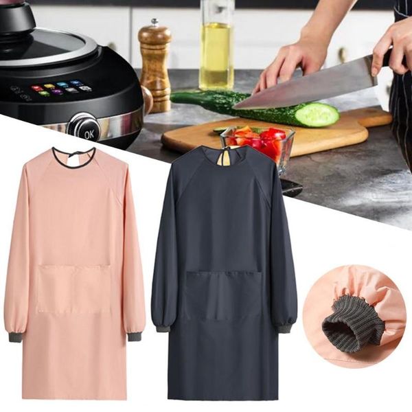 

aprons 2021 men lady waterproof apron decorative multi-purpose anti-fouling home cleaning kitchen for daily use