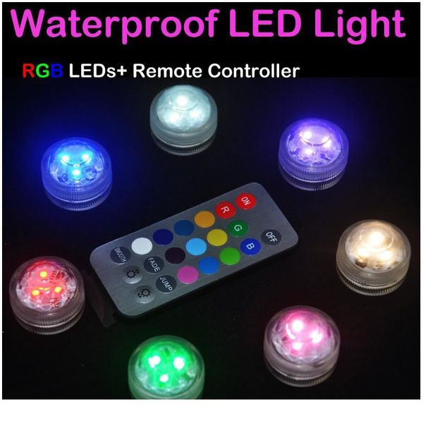 

wireless remote control led multi color spotlight waterproof party lamp candle shape lamp decor light garden waterproof qyleyg