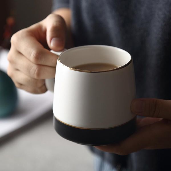 

mugs creative brief matte milk ceramic mug stylish coffee cup gift