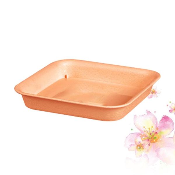 

planters & pots 2pcs square shape flower pot tray water multi-functional household potted support leakproof base for hom