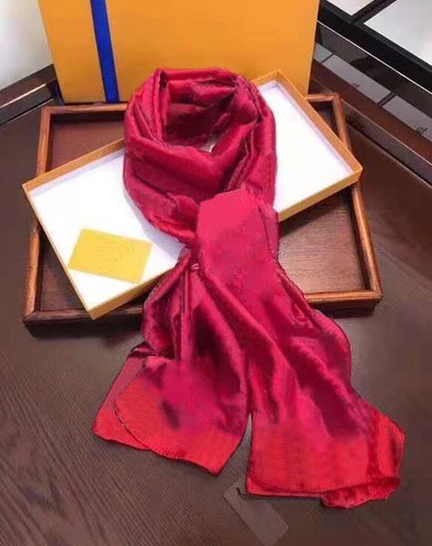 

2021 woman real silk scarf keep warm scarf high-grade scarf silk style accessories simple retro style accessories for womens, Blue;gray
