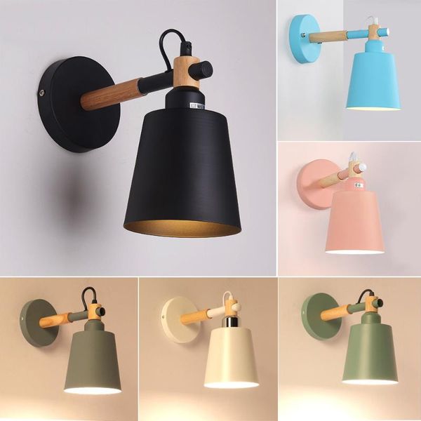 

wall lamp modern crystal bedroom light living room decoration glass sconces led bedside corridor monkey
