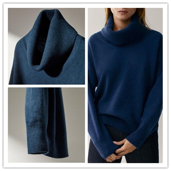 

2021 women autumn and winter new warm casual sweater 4hp3, White;black