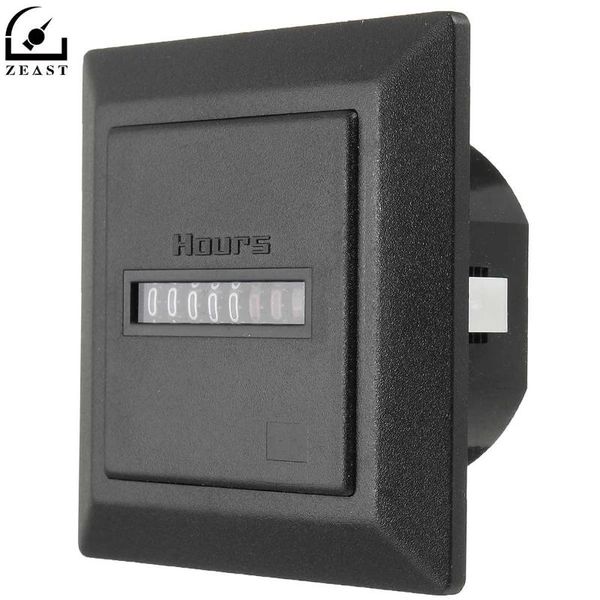 

timers zeast timer square counter digital 0-99999.9 hour meter hourmeter gauge 0.3w 220-240v 50hz ac electronic
