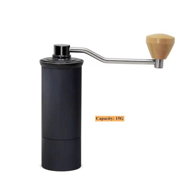 

manual coffee grinders grinder 45mm aluminum miller black/brown/white 15/35g mini portable milling machine