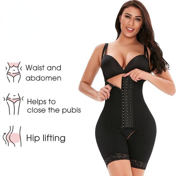 

women's shapers women high waist shaper shorts breathable body slimming tummy underwear panty trainer shape, Black;white