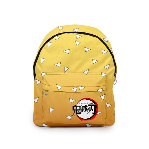 

backpack demon slayer kimetsu no yaiba backpacks boys/girls students school bags oxford waterproof cosplay
