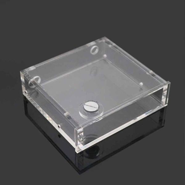 

fans & coolings with plug square for desktransparent acrylic computer water cooling tank stable accessories cd rom single drive reservoi
