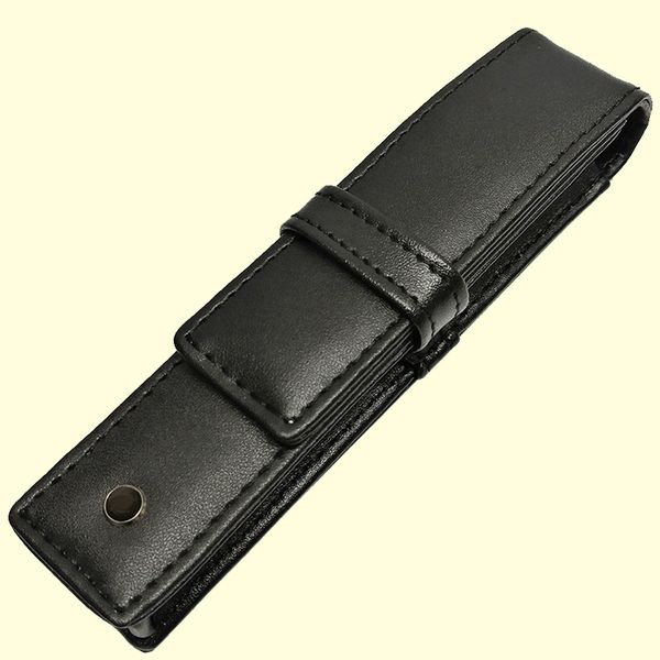 

yamalang luxury pu black bag good pen pouch for ballpoint pens fountain pen