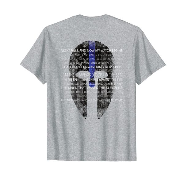 

nights watch blue oath tee, White;black