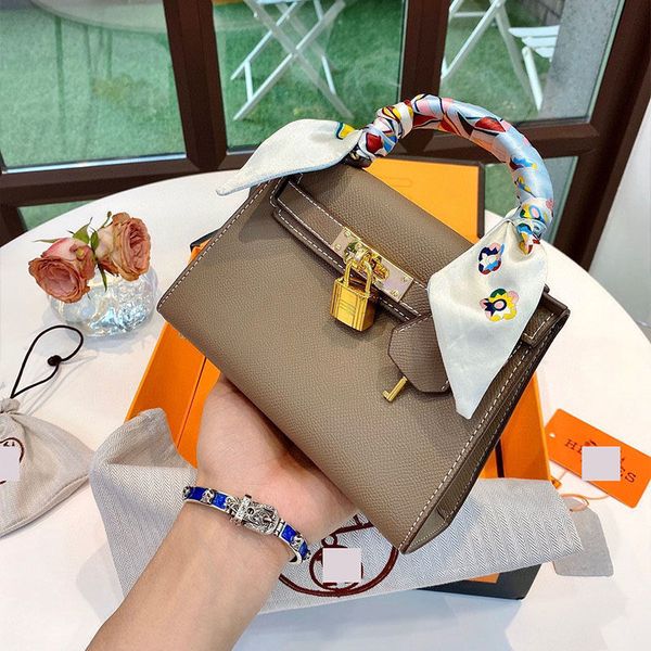 

layer designer handbags herme bags cowhide leather women kellys small mini hand temperament