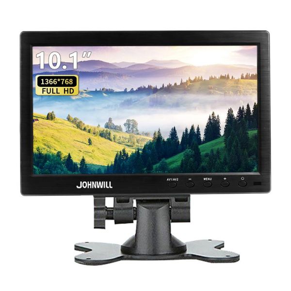 

monitors 10.1 portable lcd remote control pc monitor bnc av vga usb ps4 switch raspberry pi security cctv