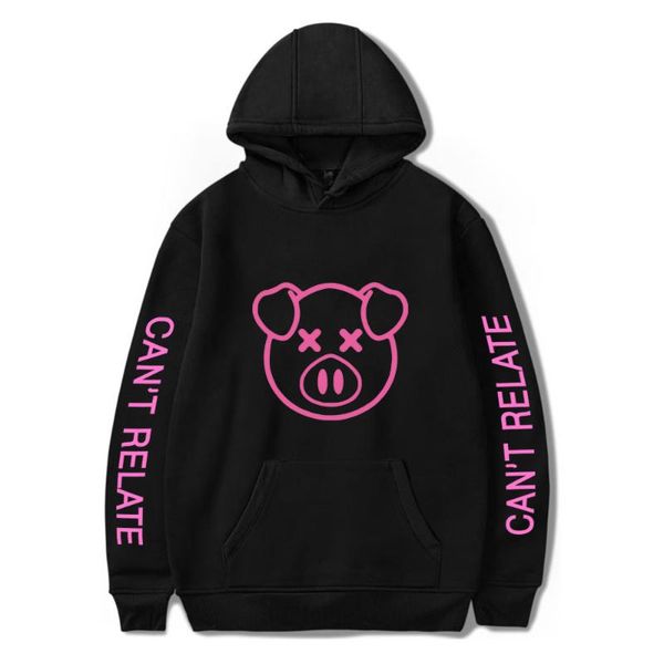 

men's hoodies & sweatshirts creative print jefstar kpop sweatshirt fashion design casual hoodie men/women autumn winter clothes, Black