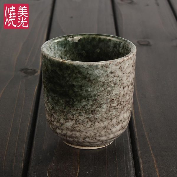 

mugs 200ml japanese anti slip imitation stone tea cup leisure ceramic color glaze restaurant coke coffee