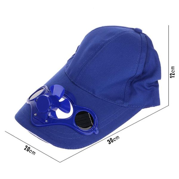 

summer sport outdoor hat cap with solar sun power cool fan bicycling climbing j0pe