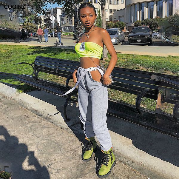 

sweatpants joggers women baggy streetwear woman wide leg black pants womens winter 2021 clothes trousers bottoms leggings 28444p, Gray