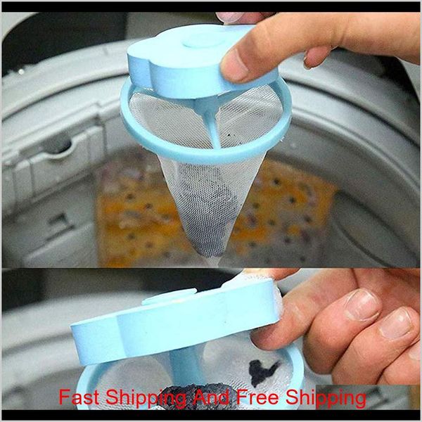 

reusable washing machine floating lint mesh bag portable washer lint catcher, hair filter net pouch, wa qylxfv petsyard