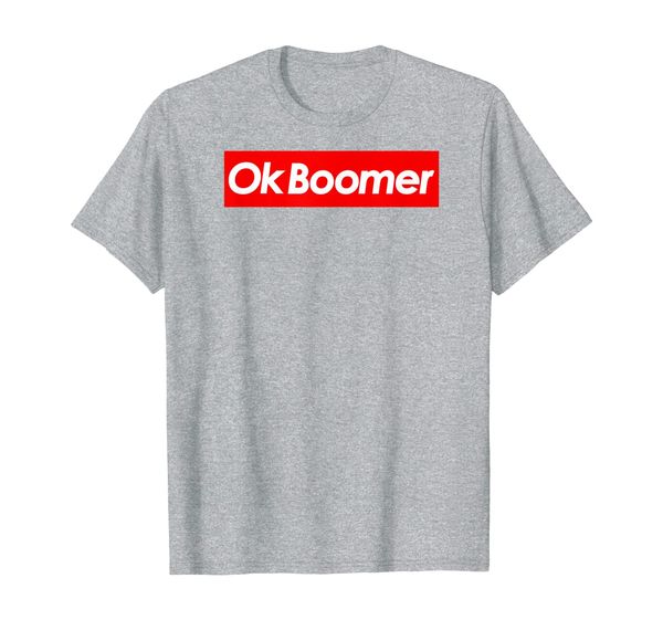 

ok boomer funny meme t-shirt, White;black