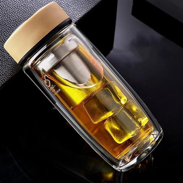 

water bottles creative glass bottle infuser with lid filter coffee brief carafe drinkware adults gift outdoor car kettle borosilica