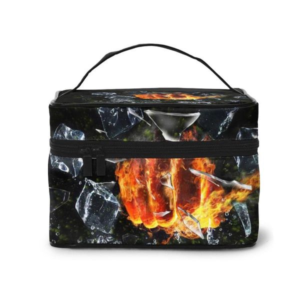 

cosmetic bags & cases multifunction travel bag neceser women fire makeup make up