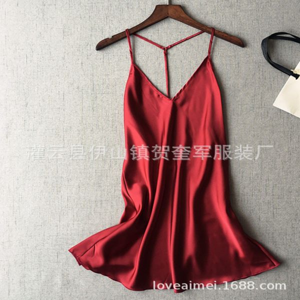 

pajamas, underwear, women's nightdress, Black;white