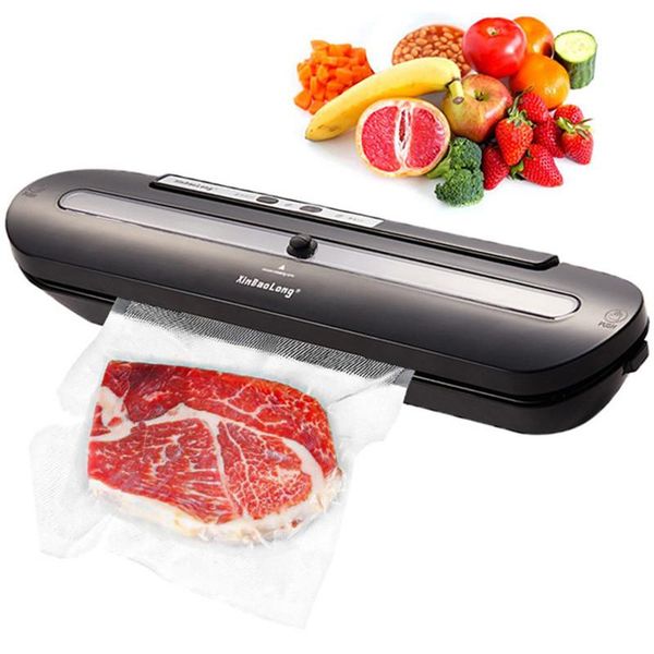 

kitchen vacuum sealer automatic household vacuum sealer packaging machine with 10pcs bags