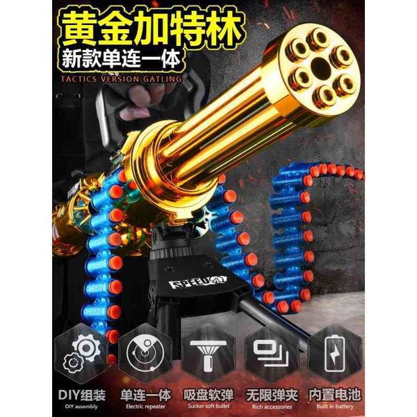 

ttn children's gatling electric continuous soft bullet heavy machine large toy gun boy simulation