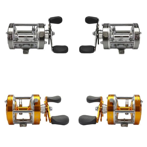 

baitcasting reels metal drum trolling fishing reel saltwater left right hand sea wheel fish tackle equipment