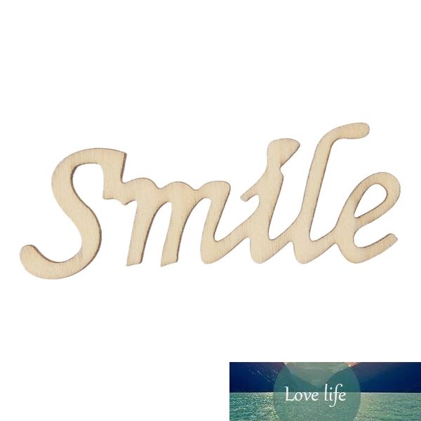 Smile Letters Wooden Hanging Sign Wall Decal Sticker Room Home Decor OrnamentMöbel & Wohnen, Dekoration, Wandtattoos & Wandbilder!