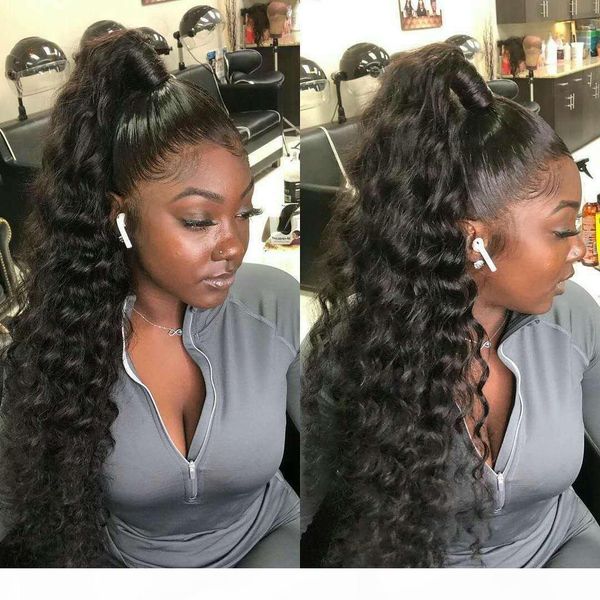 

drawstring 100 human hair ponytail extensions loose curly kinky curly closure clips ponytail human hair extensions for black women 140g