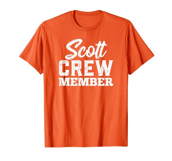 

Scott Crew Member Matching Family Name Gift Shirt T-Shirt, Mainly pictures