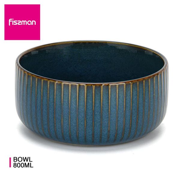 

bowls fissman ceramic cup bowl plate sugar butter dish azur series kitchen tools