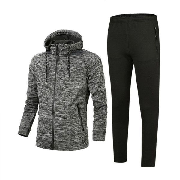 

tracksuit designer mens size fashion version autumn zipper +pants suit mens casual hooded sport suits sweatshirt hoody plus sp tebp, Black