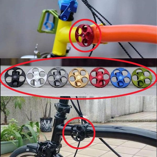 

folding bicycle round hollow hinge c clamp fit brompton bike h & h folding wrench for brompton clamp ultra light