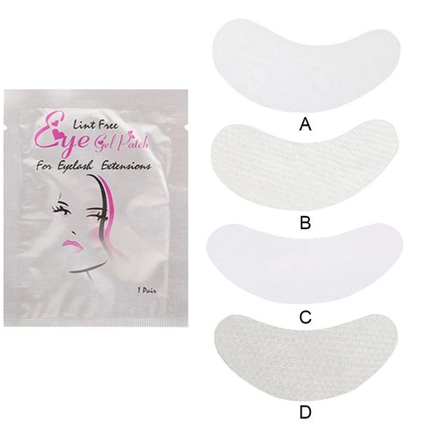 

1pc eyelash pad grafting eyelashes under eye gel patches for eyelash extension