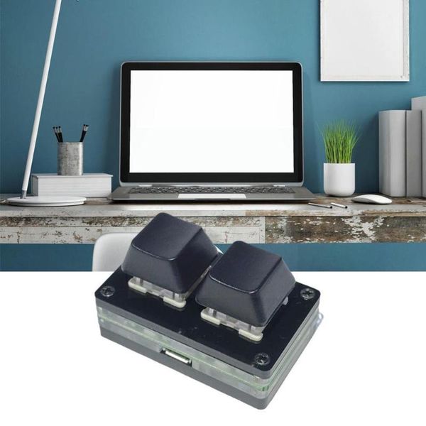 

keyboards 2 keys macro programming keyboard rgb mini switch keypad red drawing gaming custom h2j9