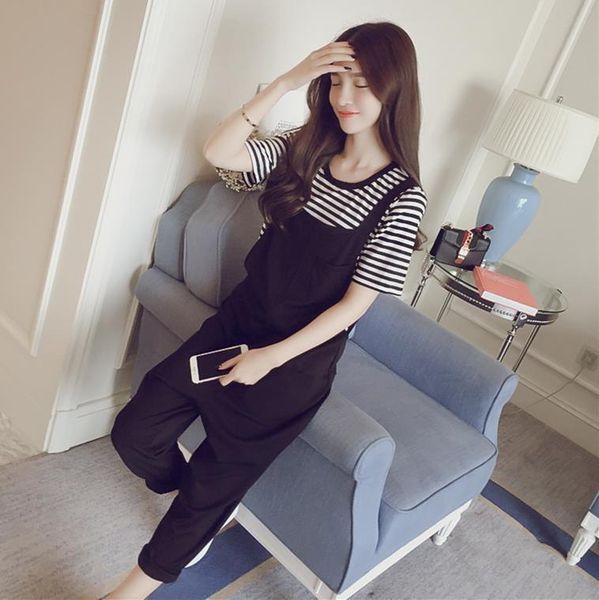 

women's t-shirt korean fashion slim casual capris in summer of 2021, White