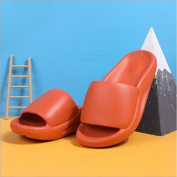 

slippers eva slides sandals mules soft colorful anti-slip house footwear indoor flip flops shoes for man women sock, Black