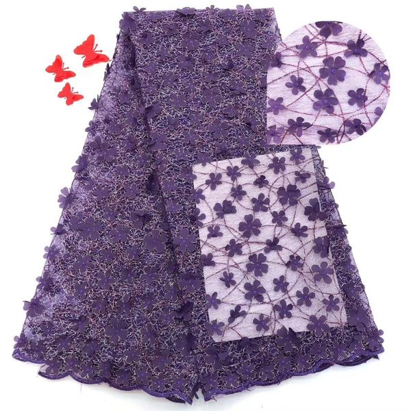 

ribbon african lace fabric 2021 swiss voile in switzerland tulle materials for man women, Pink;blue
