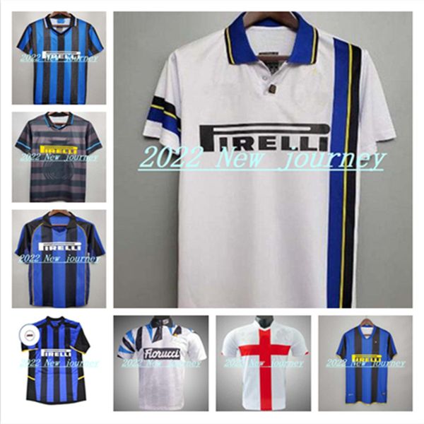 

2009 10 finals ronaldo zanetti retro soccer jerseys football 97 98 99 djorkaeff baggio adriano eto'o 11 02 03 milito sneijder, Black;yellow
