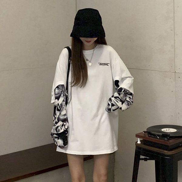 

korean-style korean shirt student t-shirt from the punk-goth-style t-shirts trend q9jy, White