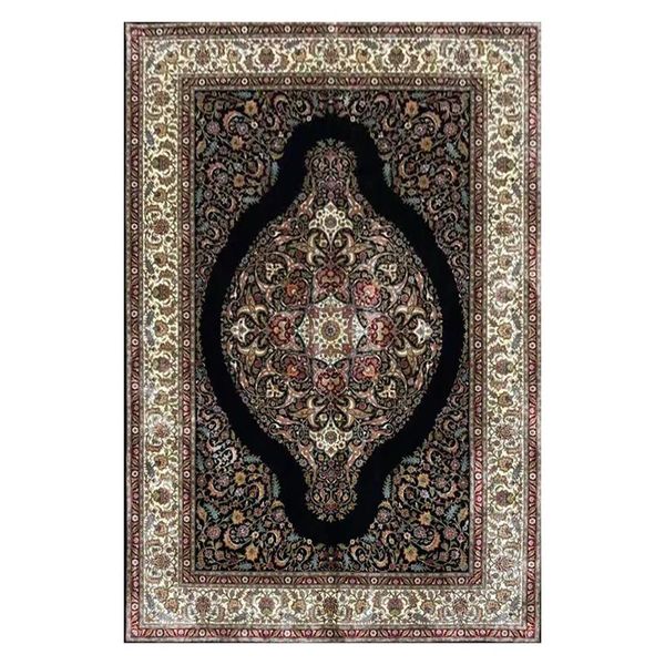 

carpets 6'x9' persian design silk rugs hand weave carpet classic sofa area