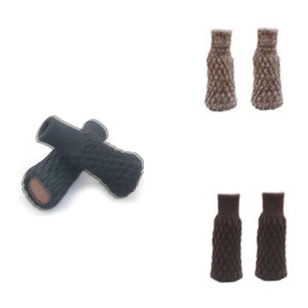 

24pcs knitted chair foot cover non-slip table legs chair legs furniture foot socks floor protection noise reduction