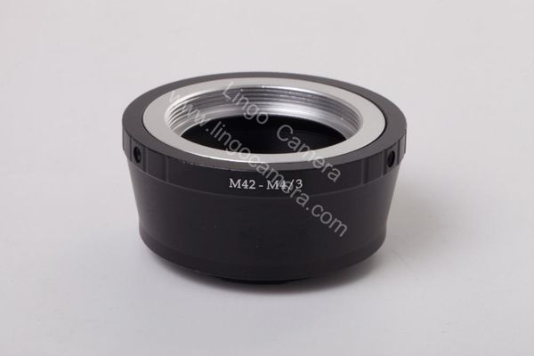 

lens adapters & mounts adapter ring m42-m4/3, m42 screw mount to micro 4/3 four thirds m43 system camera