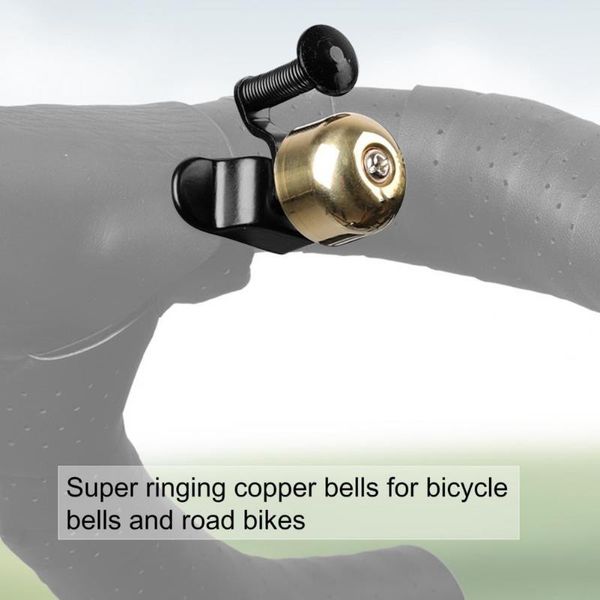 

bike horns mini bell bicycle ring with loud crisp clear sound for mountain road safety cycling handlebar